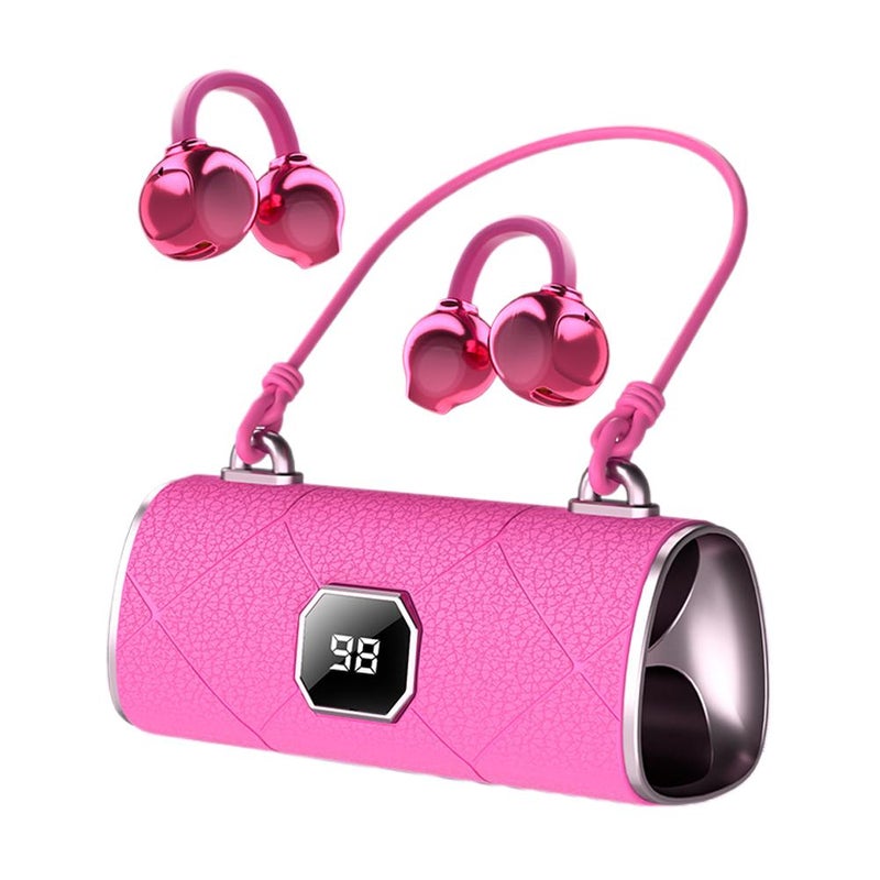 (Asian-style graphic designer) New X22 clip-on wireless Bluetooth earphones, high-value design, stereo sound, noise cancellation, sports running and leisure headphones.
